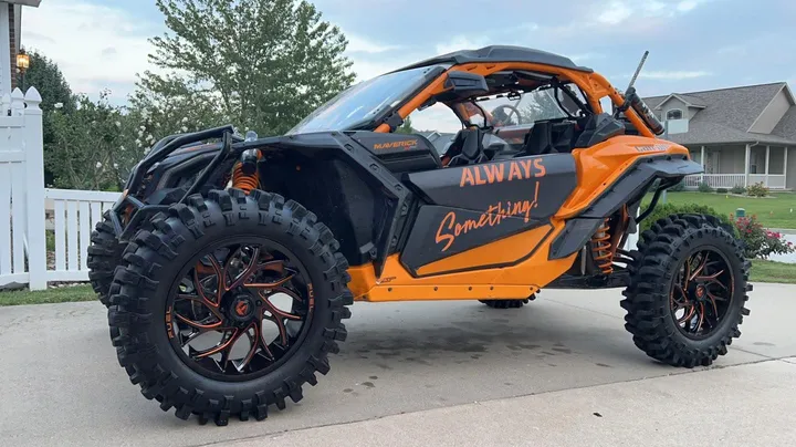 Can-Am Maverick X3 side-by-side UTV built by Midwest Custom Trucks